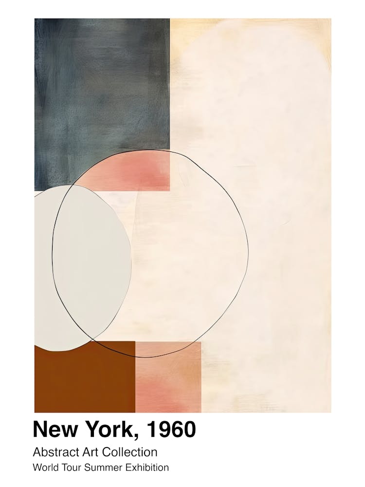 World Tour Exhibition, Abstract Art, New York, 1960 11