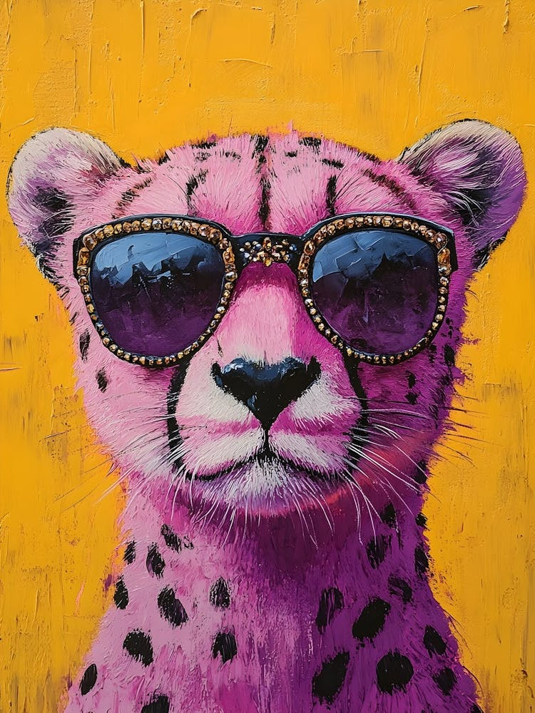 Cheetah In Sunglasses 4