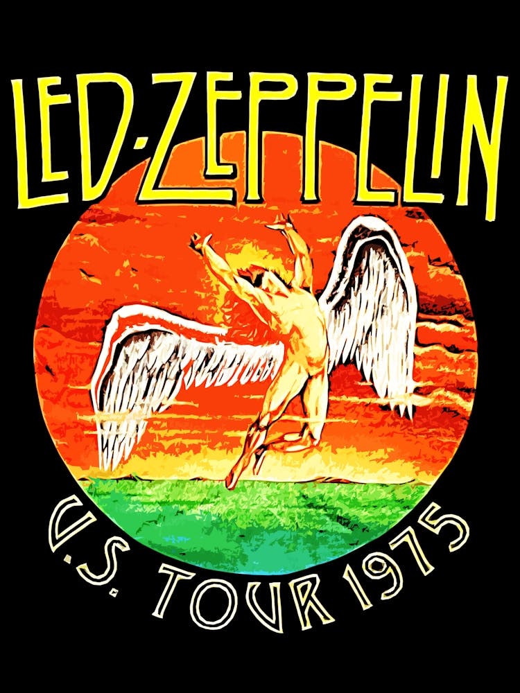 Led Zeppelin Us Tour 1975