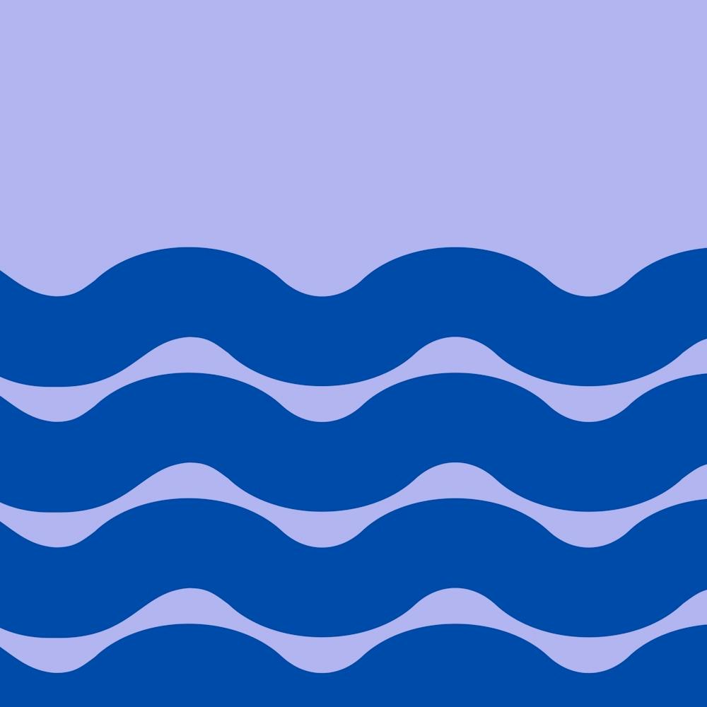 Blue And Purple Waves