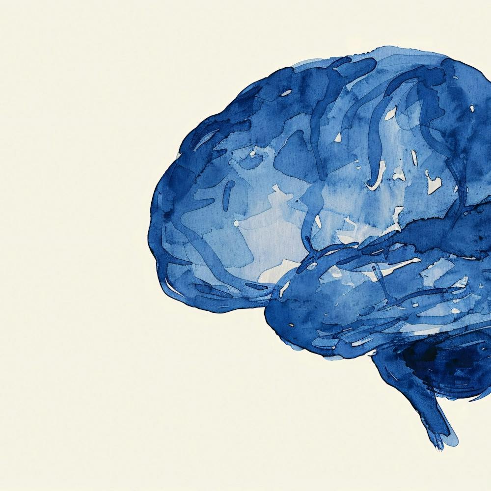 Blue Brain Illustration