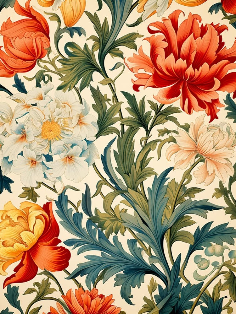 Floral Wallpaper Pattern 2