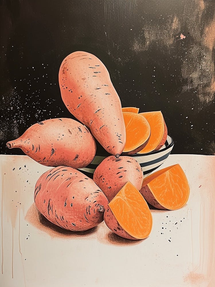 Art Deco Sweet Potato 1