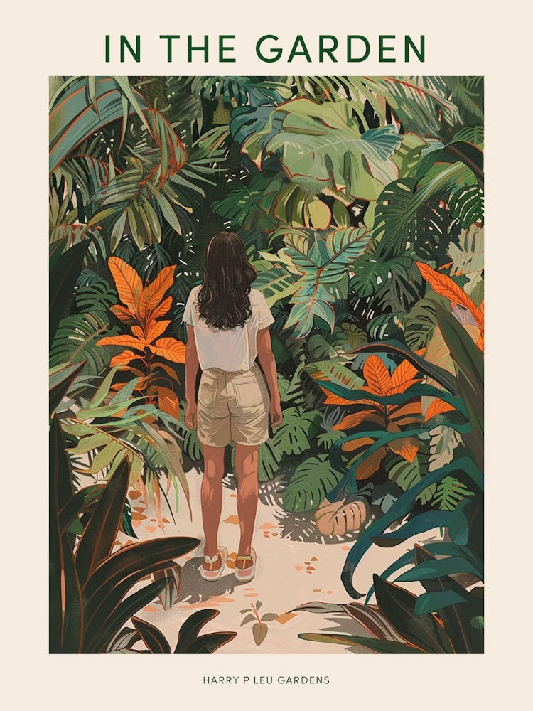 Im Garten Poster Harry P Leu Gardens Usa 2