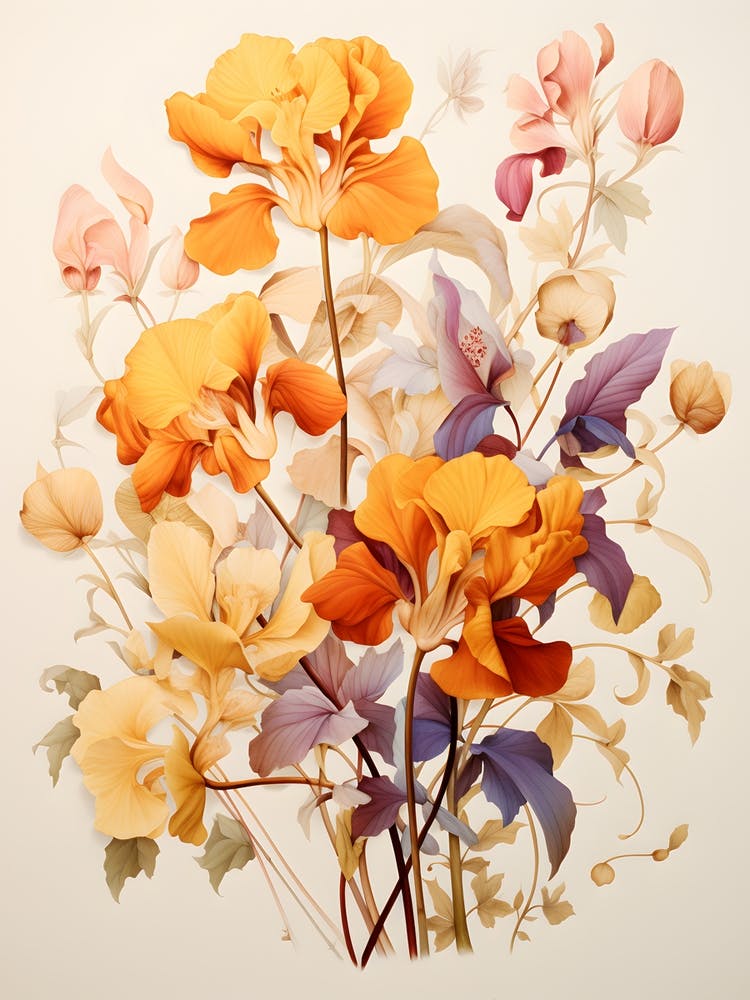 Autumn Leaves Art Painting 2