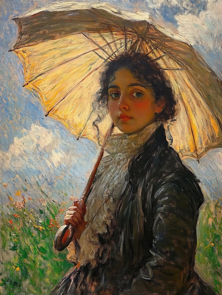 Girl With An Umbrella