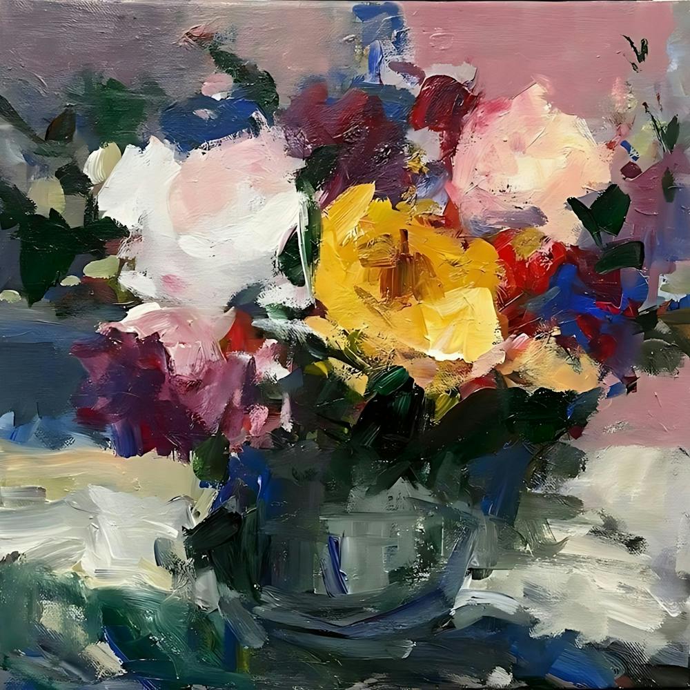 Fleurs Dans Un Vase 6
