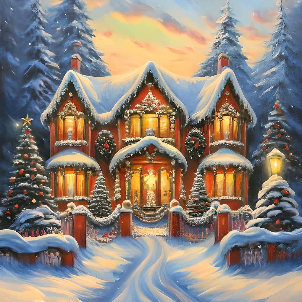 Gingerbread Mansion House (Winter 2023)