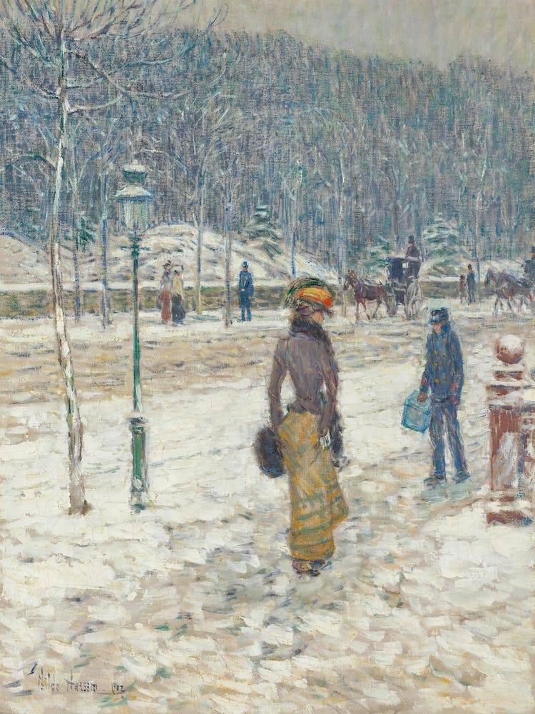 Rue de New York, Childe Hassam