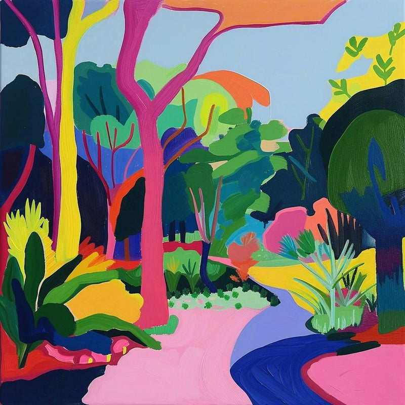 Abstract Park Collection Royal Botanic Gardens Sydney 1