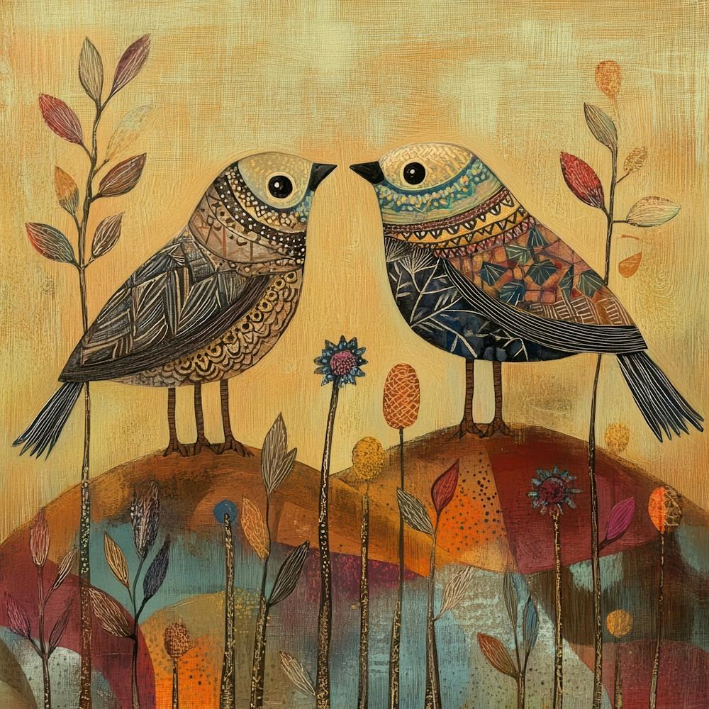 Birds In Love 1