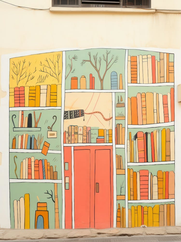 Tel Aviv The Book Nook Pastel Colours 3