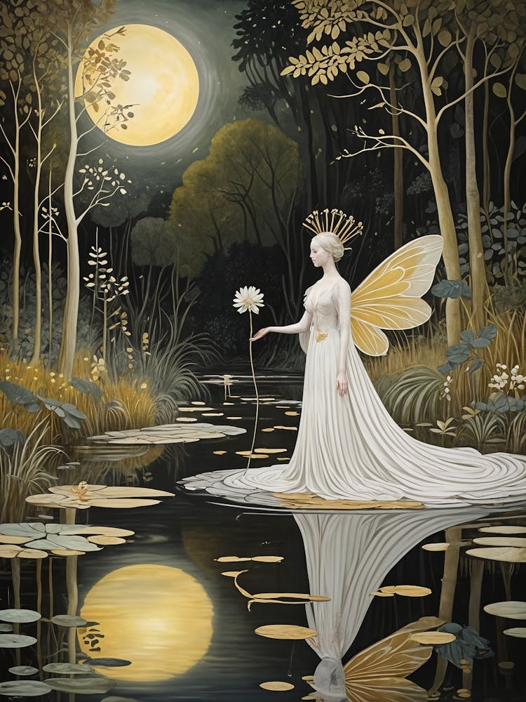 Fairy In The Moonlight
