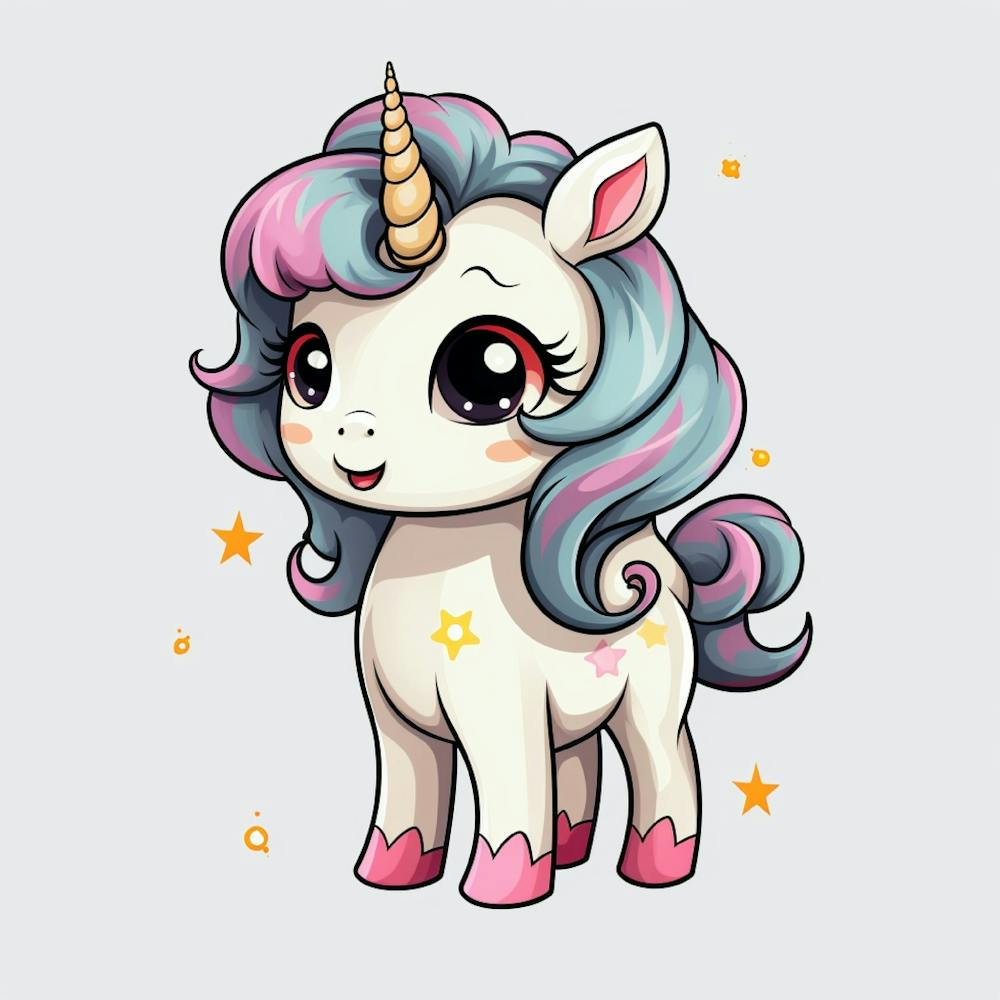 Niedliches Einhorn 663