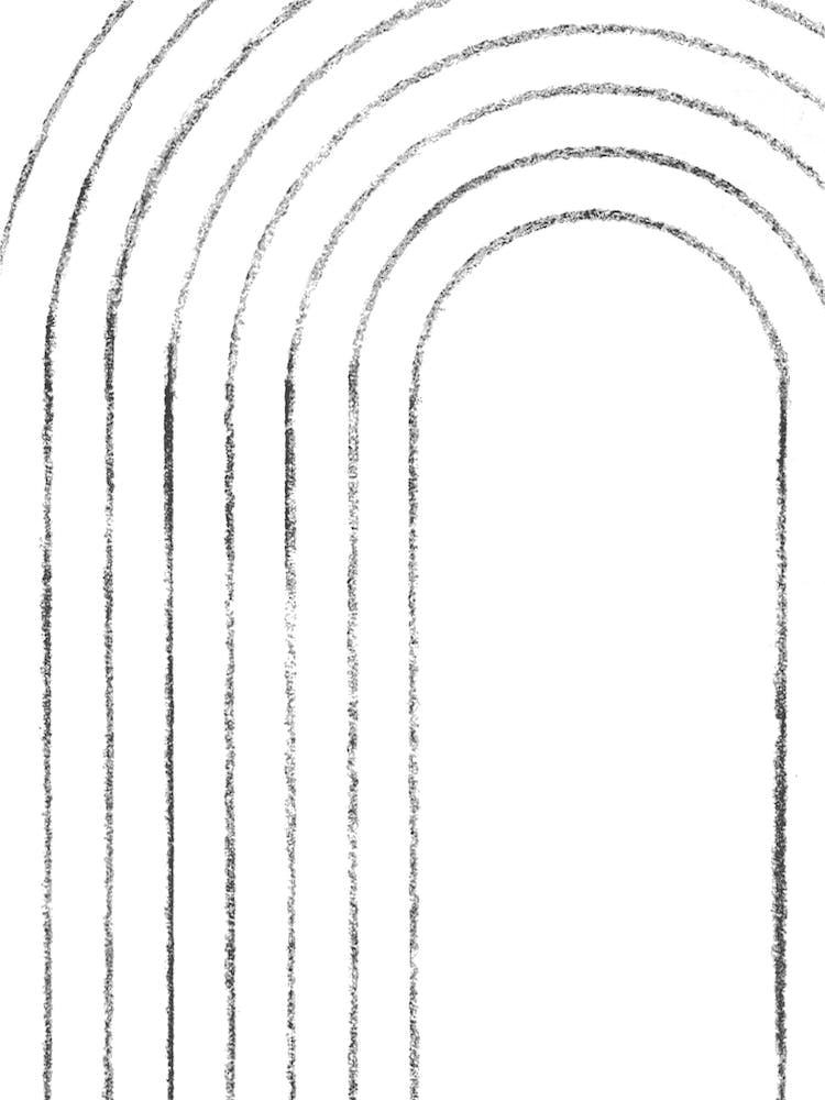 Minimalist Arched Doorway