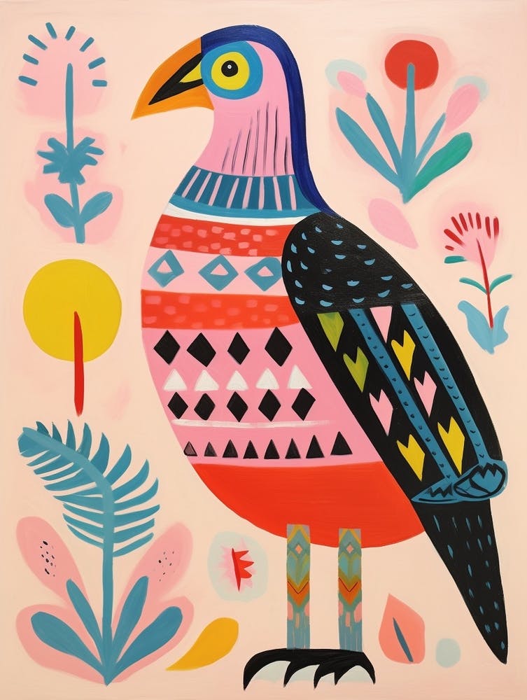 Aigle scandinave rose 1