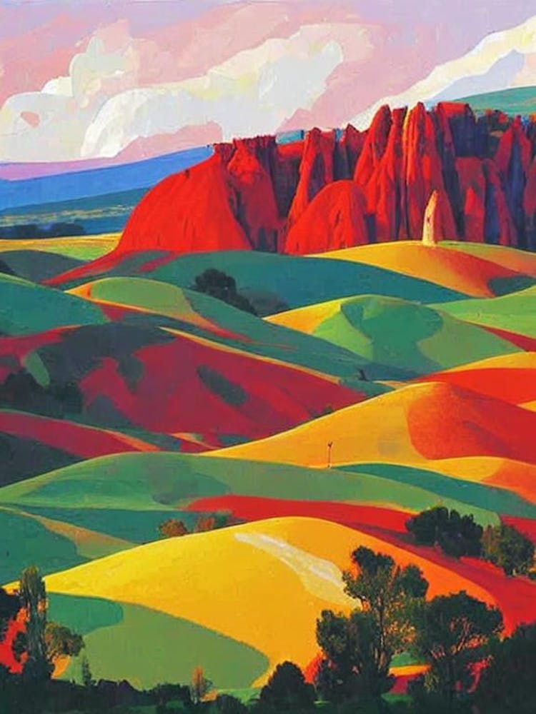 Göreme National Park 2 Turkey Abstract Colourful