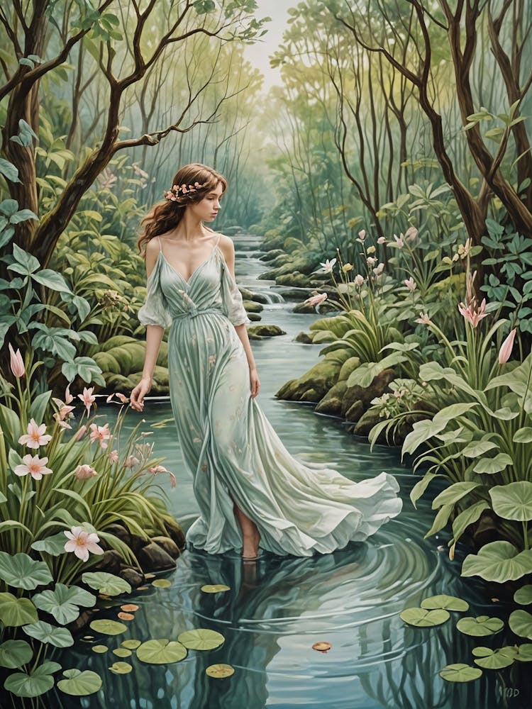 Fairy In The Forest