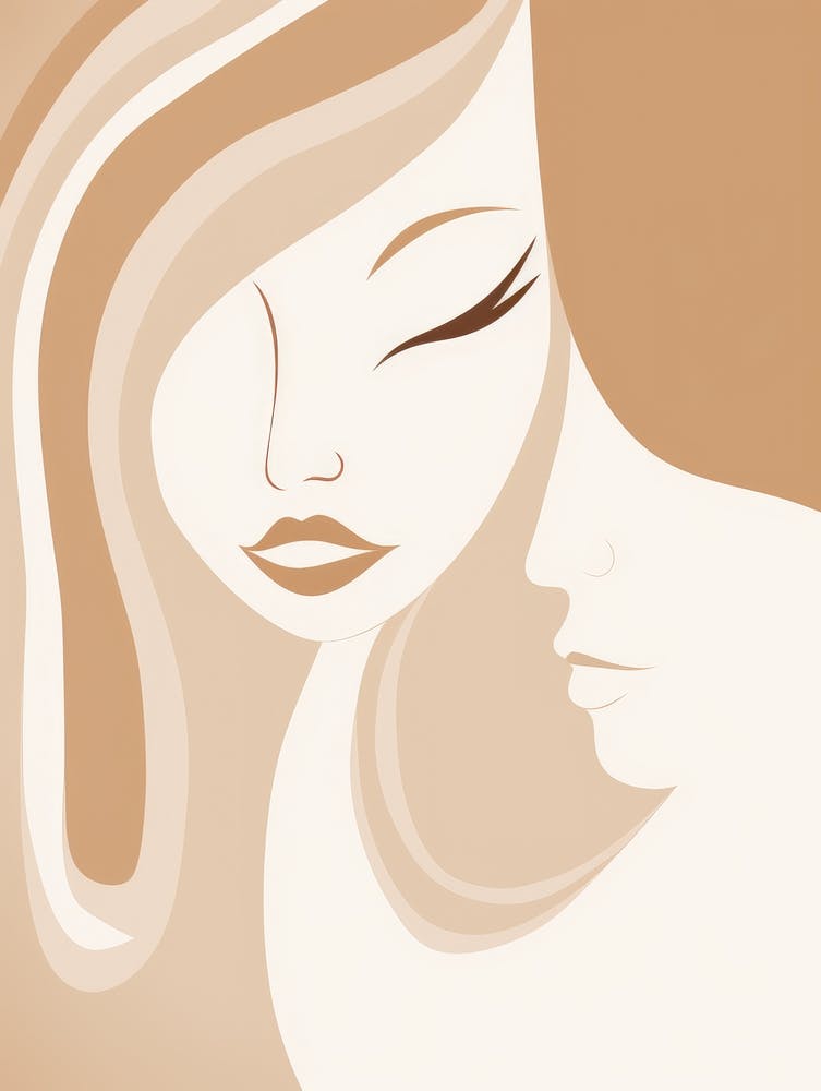 Woman'S Face — Stock Vector
