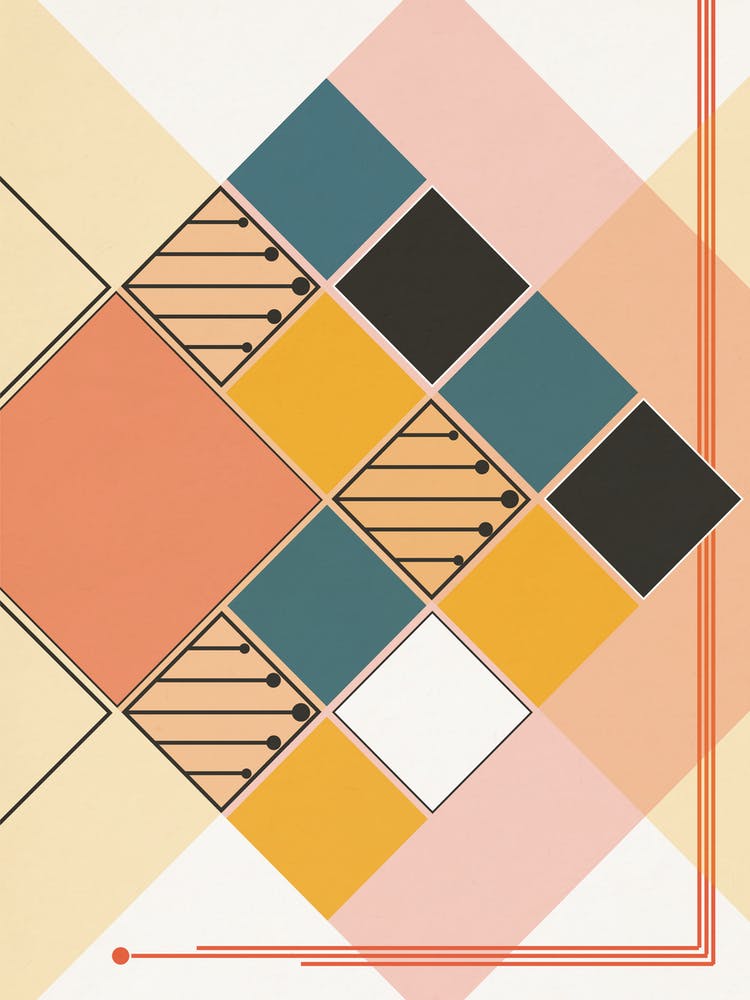 Bauhaus Colorful Board C