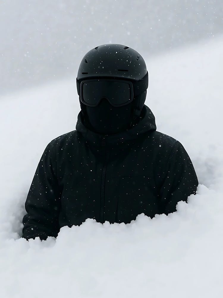 Person In The Snow