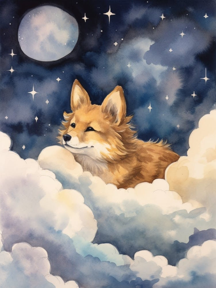 Coyote 1 Sleeping In The Clouds