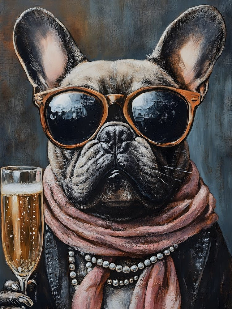 Whimsical Frenchies At The Bar 4