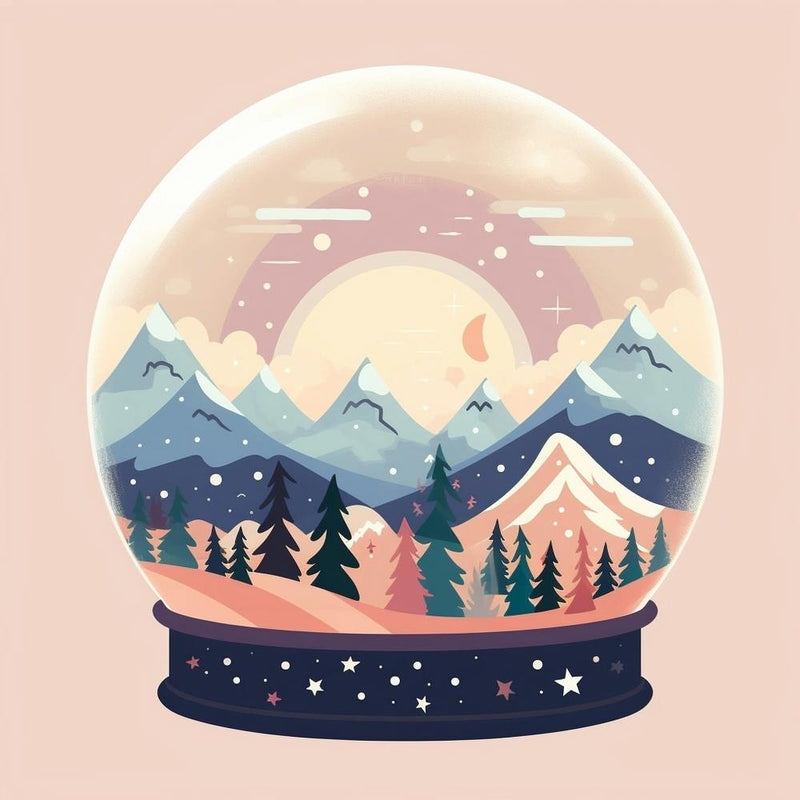 Mountain Snowglobe 1