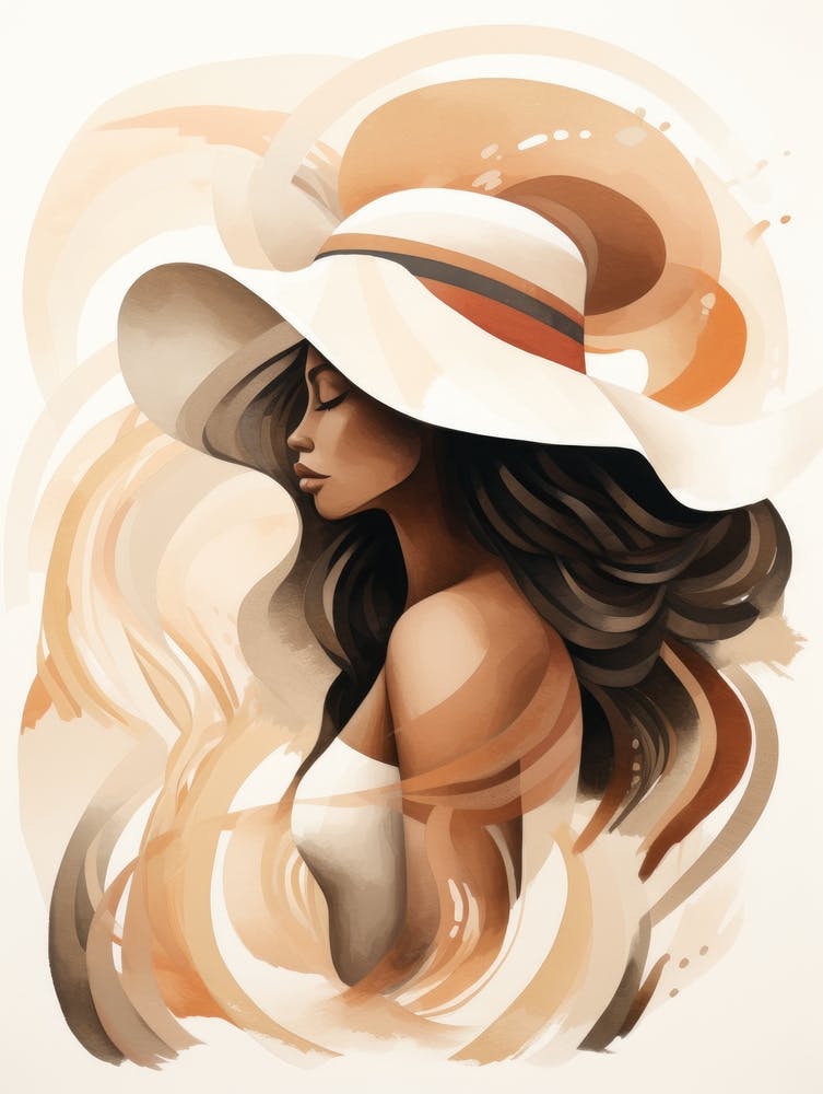 Woman In A Hat 30