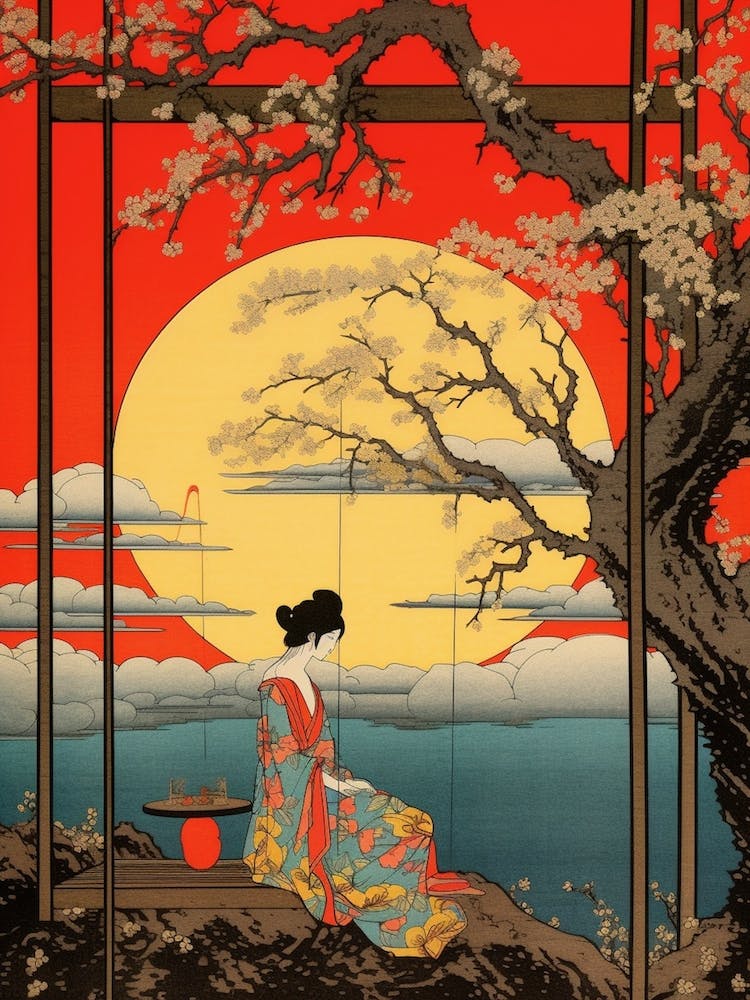 Tomamu Resort, Japan Vintage Travel Art 1