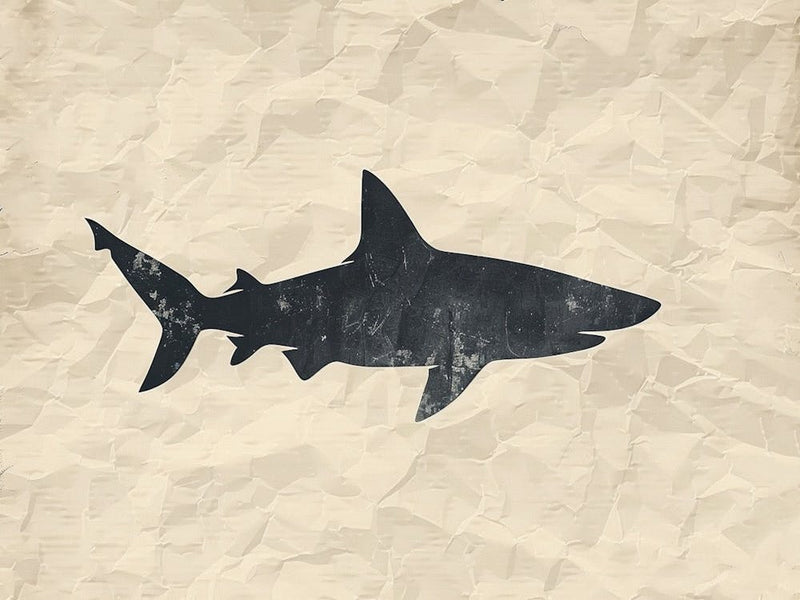 Dogfish Shark Silhouette 6