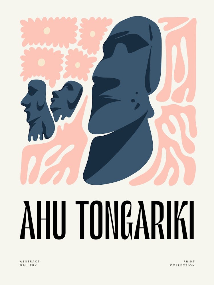 Travel Ahu Tongariki Abstract Gallery