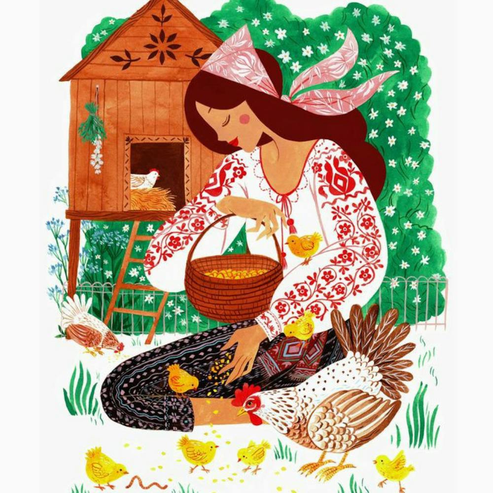 Village girl 1