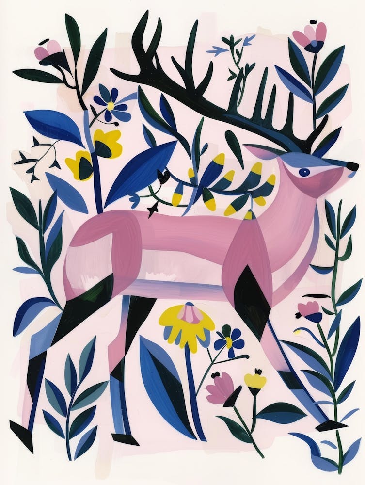 Deer Illustration 1