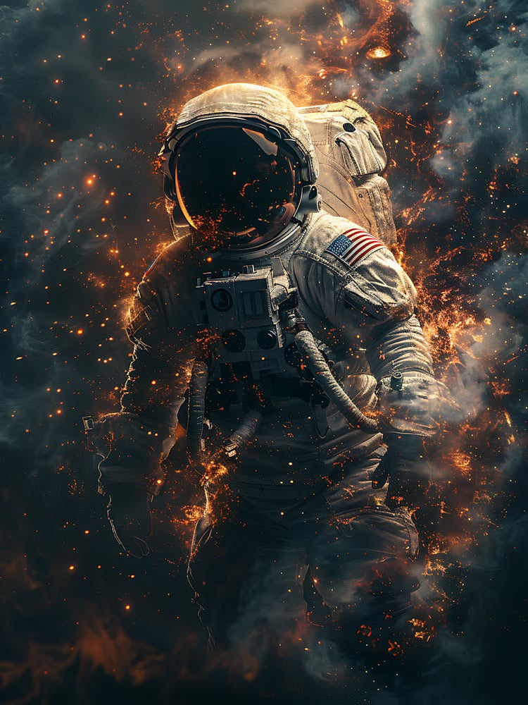 Astronaut In Space 2