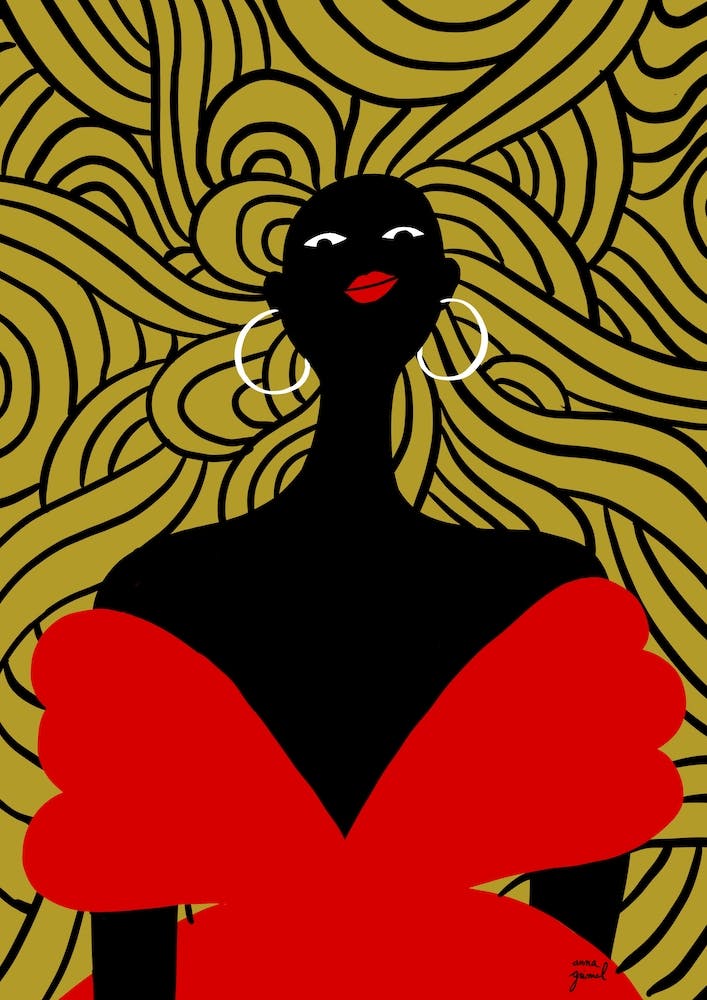 Black Flower