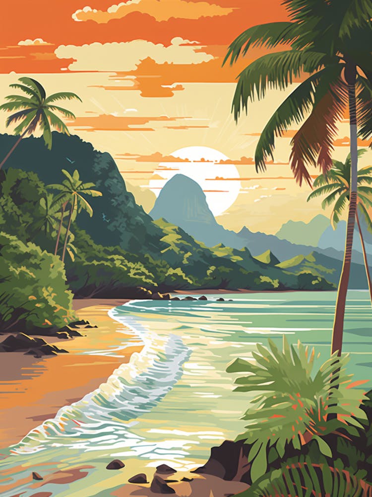 Anse Chastanet Beach St Lucia 1
