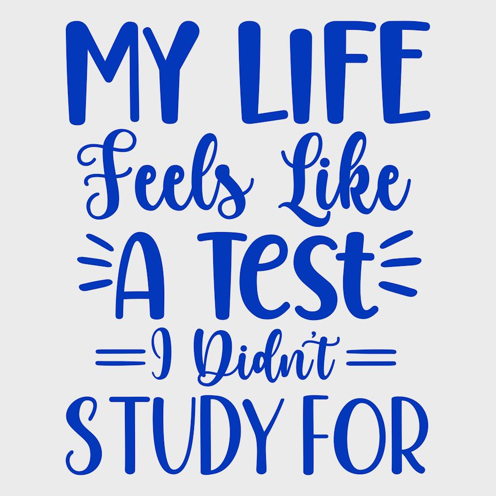 my Life Feels Like A Test I Didn T Study For 1