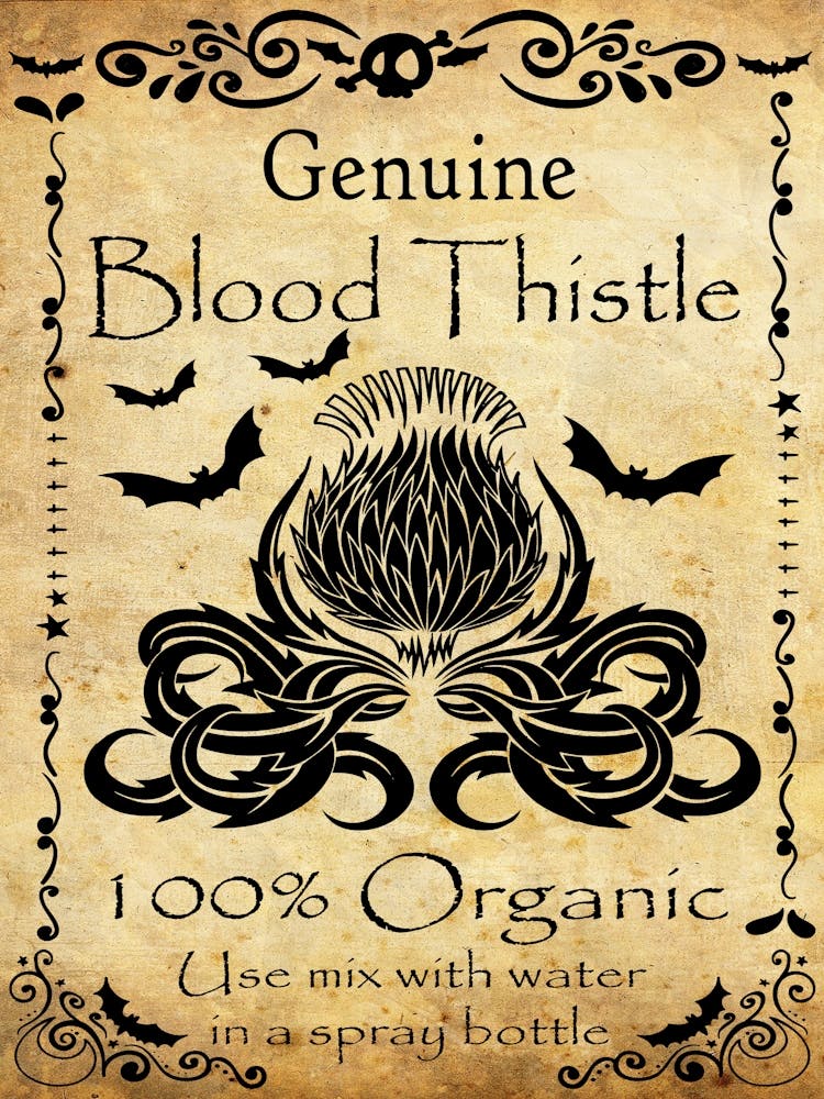 Genuine Blood Thistle