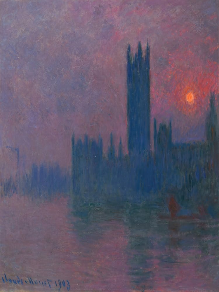 Le Parlement, Soleil Couchant (1900 1903)