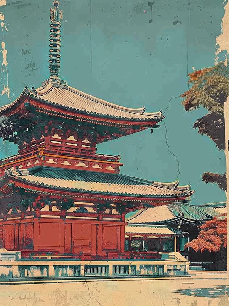 Tokyo Japan Castle Mid Century Modern 2