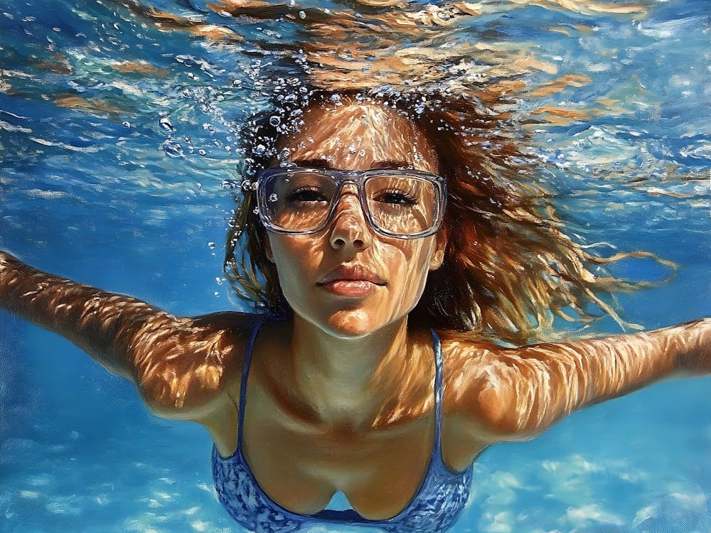 Woman Swimming 7