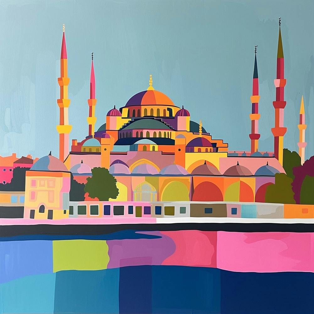 Abstract Travel Collection Istanbul Turkey 3