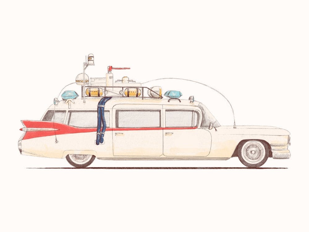 The Anti Ghost Car Beige