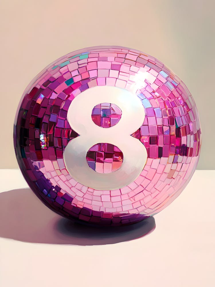 Pink Disco Ball