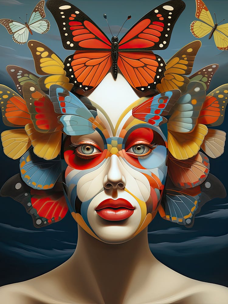 Butterfly Face 1