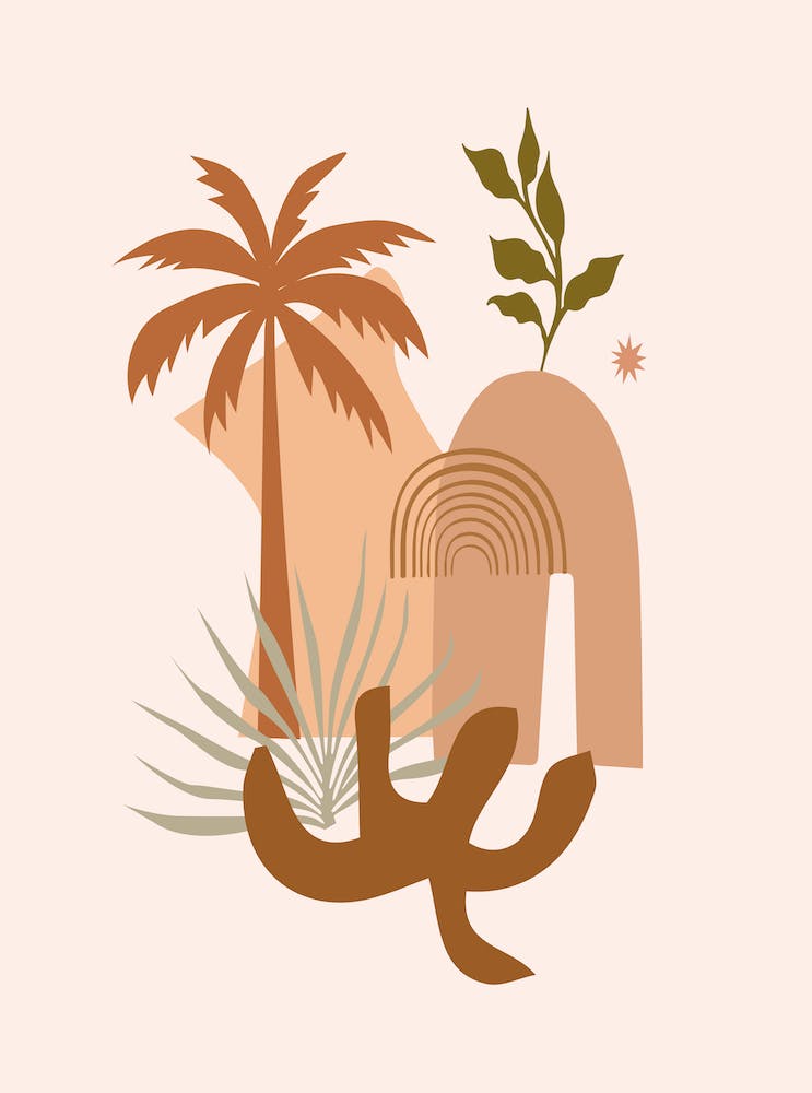 Little Oasis Shapeart Digital