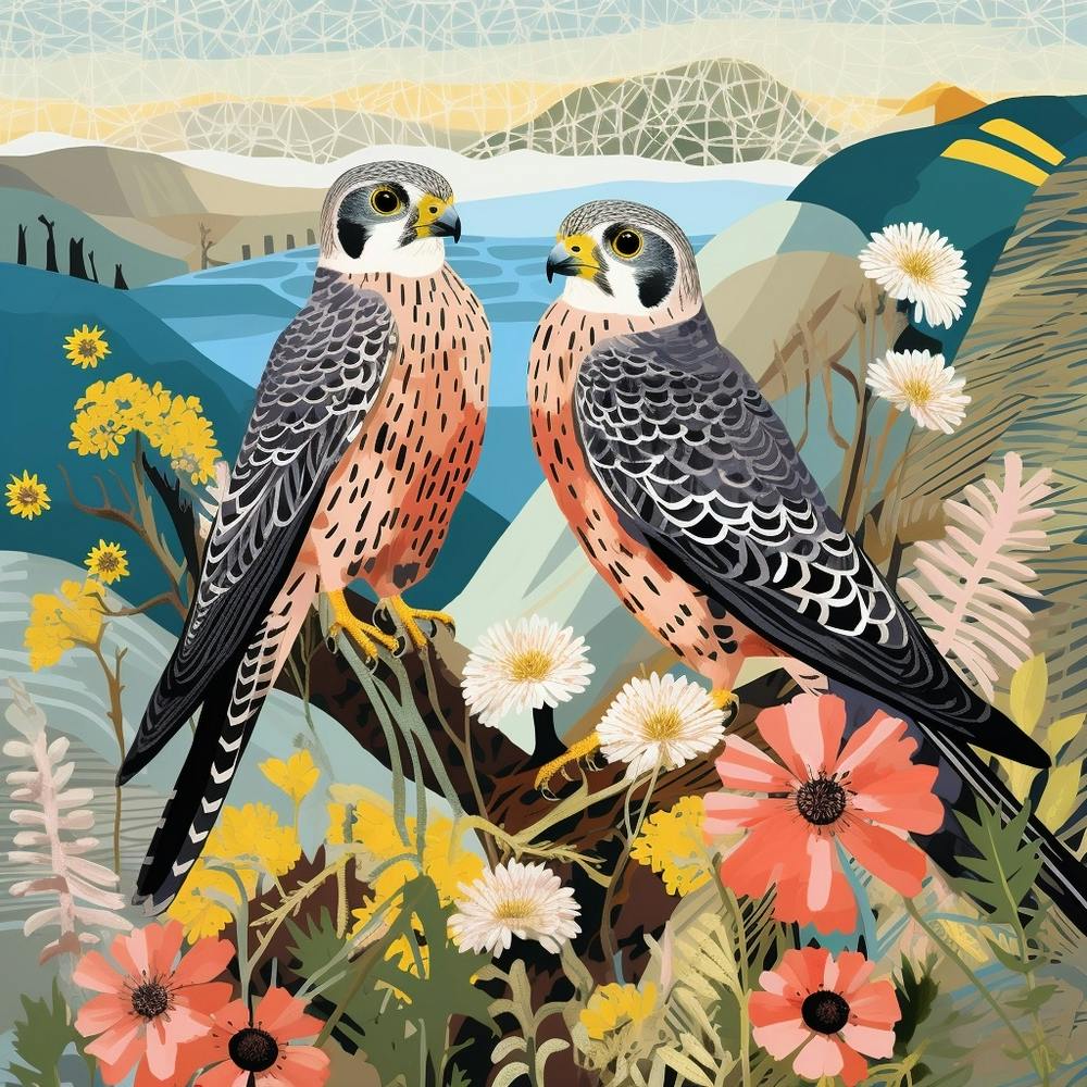 Bird In Nature Falcon 2