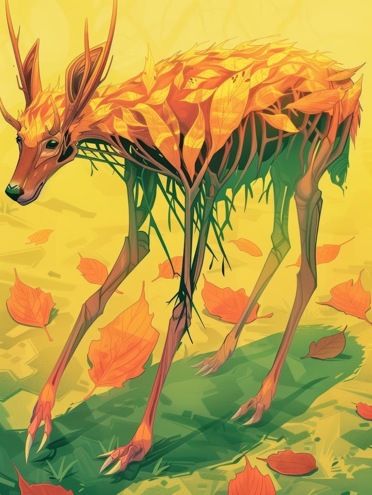 Autumn Deer 2