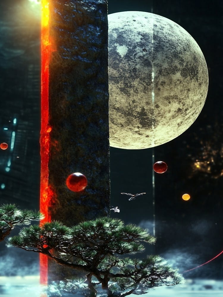 Sci-Fi Wallpaper Moon